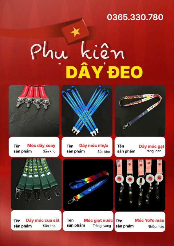 Phụ kiện móc dây đeo