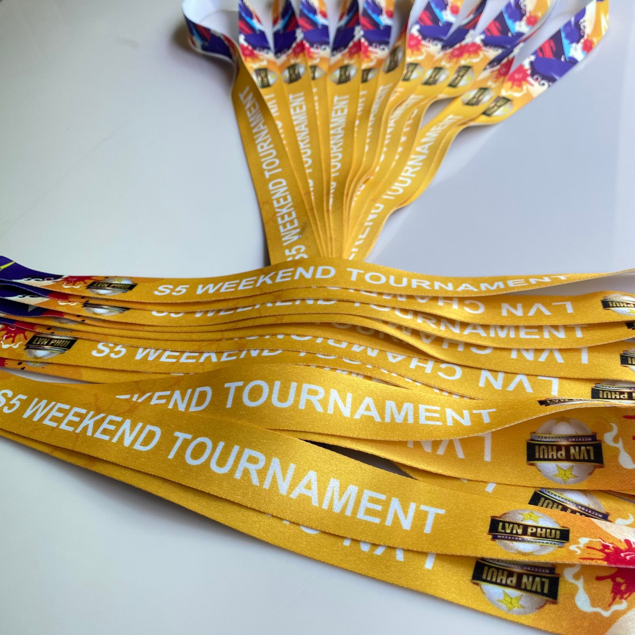 Thiết kế dây huy chương giá rẻ