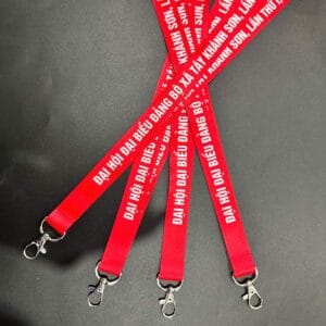 Dây đeo thẻ đại hội đại biểu