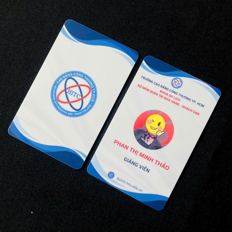 In thẻ pvc trường học theo yêu cầu