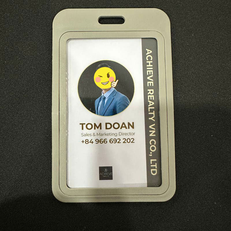 Thẻ nhựa nhân viên được in chuẩn từng chi tiết