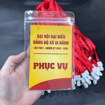 Bao thẻ nhựa mềm