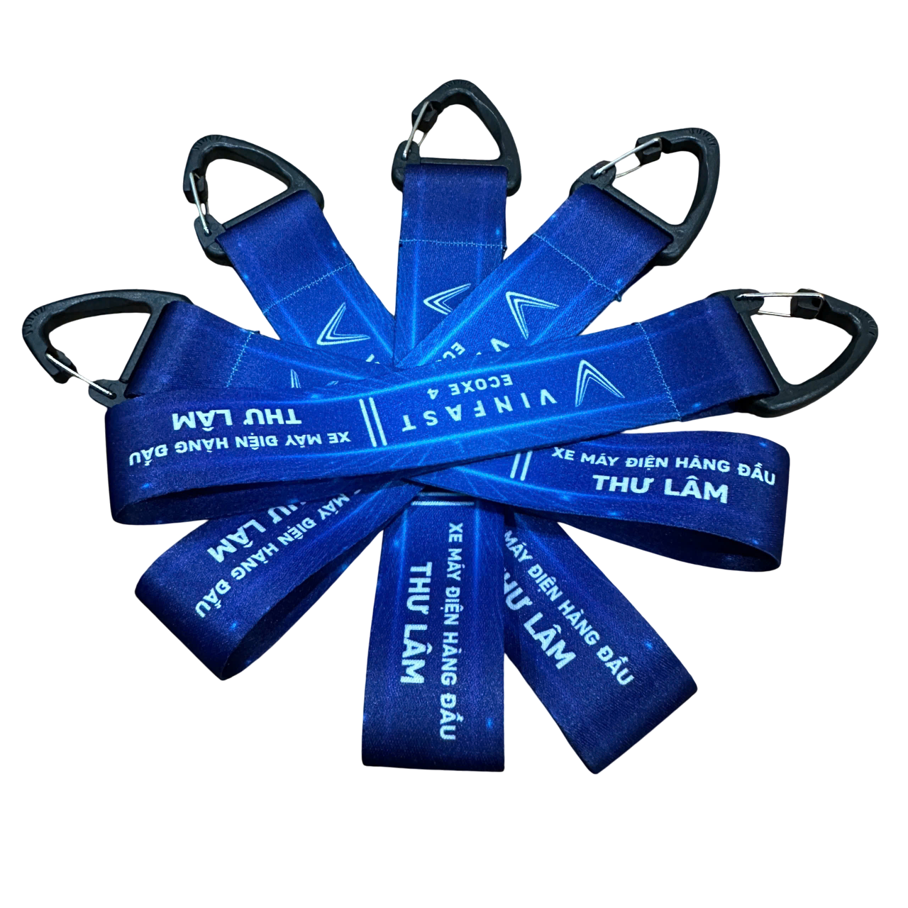 Dây móc khóa vải in logo