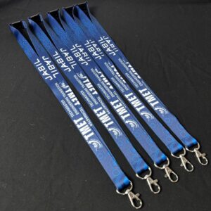 Dây đeo thẻ nhân viên in theo yêu cầu