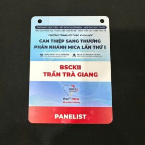 Thẻ ban tổ chức sự kiện hội thao